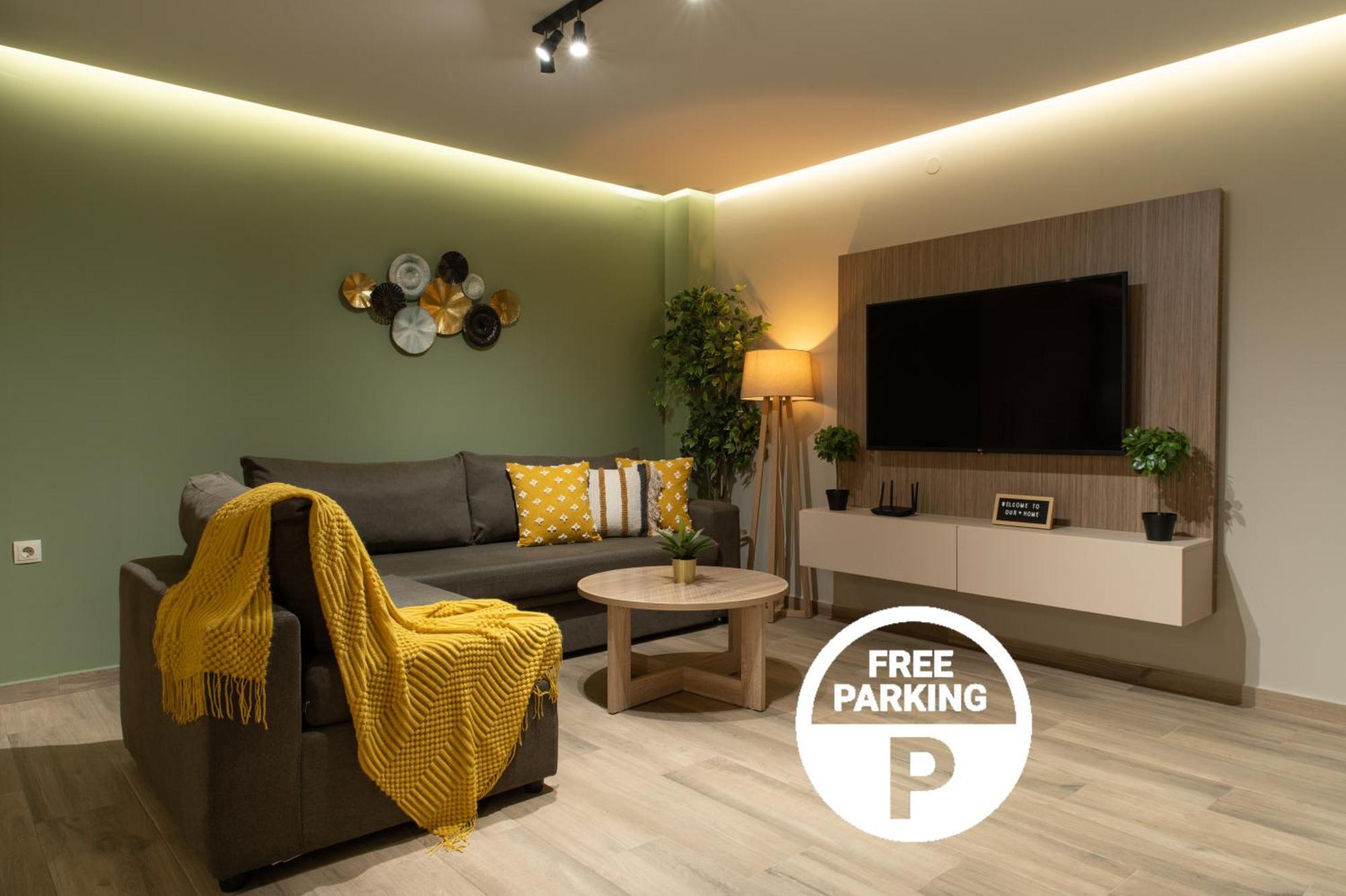 Stylishly Decorated House - Free Private Parking! Apartment Heraklion  Exterior photo